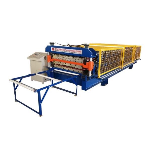 Petit pain de plate-forme de double de panneau de toit d'IBR formant la machine TR18 TR26