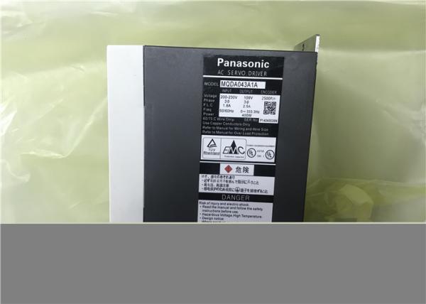 O servo industrial de Panasonic MQDA043A1A conduz 2500P/R 400W 200 a 230V 2,5 A