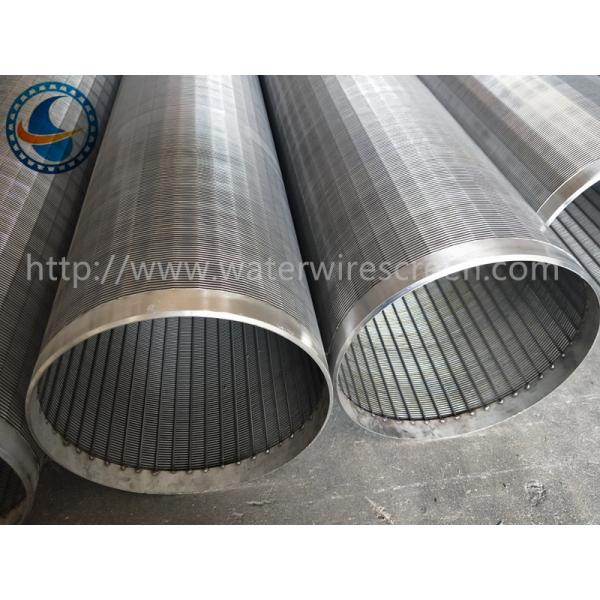 Water Well Sand Control Screens Stainless Steel / Low Carbon Galvanized Type Optional