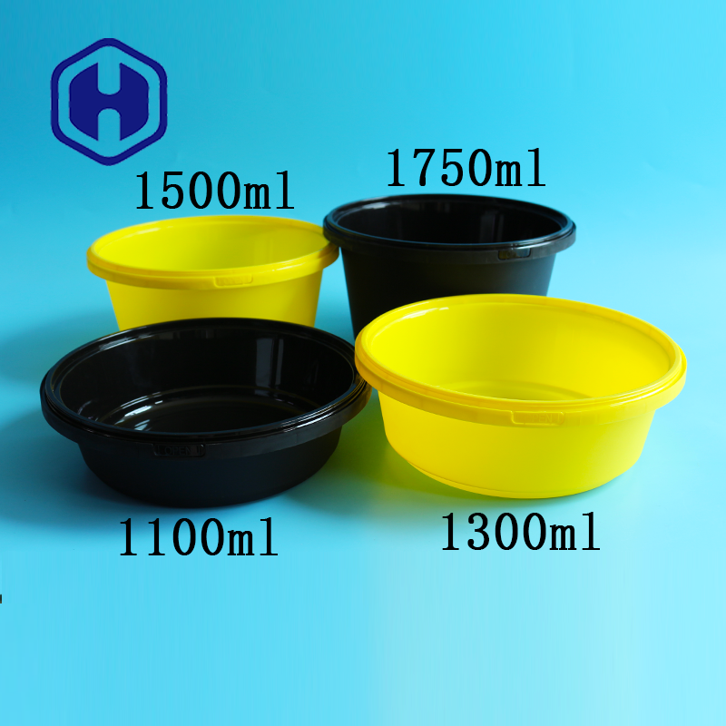 тары для хранения еды круга 37oz 44oz 51oz доказательство расслоины пластиковой Stackable
