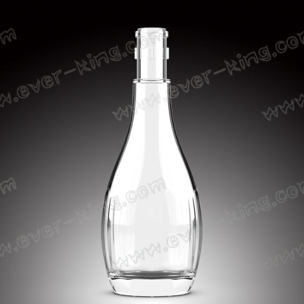 ISO9001 2015 Brandy Fancy Cognac Bottles de verre