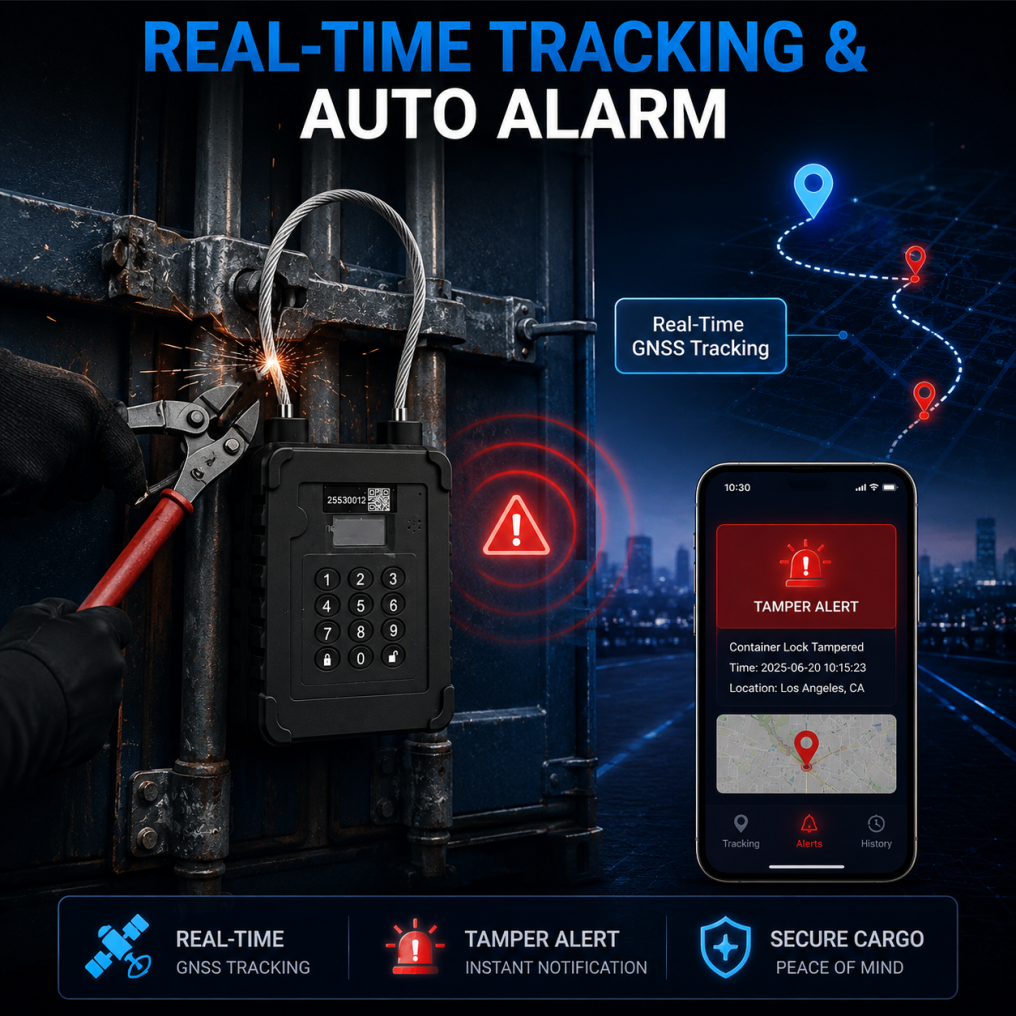 VK18 Smart Logistics Electronic Lock 