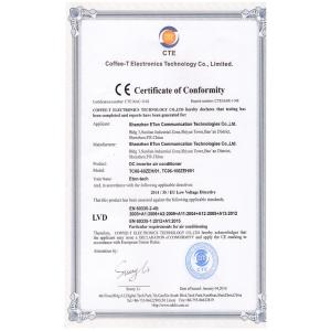 ESTEL (GUANGDONG) TECHNOLOGY CO., LTD. Certifications