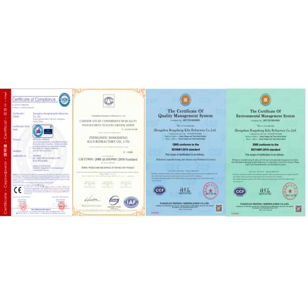 Утверждение КЭ размера квадрата насыпной плотности ³ кирпичей 2,65 Г/Км кремниевого карбида роторной печи