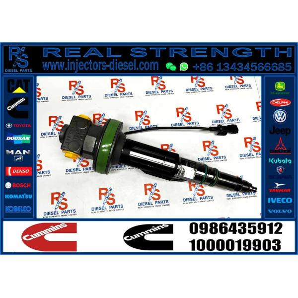 Горячая продажа Инжектор для железнодорожного топлива 0986435912 Дизельный инжектор 0 986 435 912