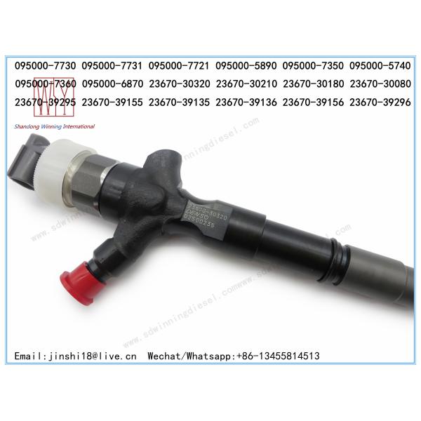 DENSO GENUINE AND BRAND NEW DIESEL FUEL INJECTOR 095000-7730, 095000-7731, 095000-7721, 095000-7350, 095000-5740, 095000
