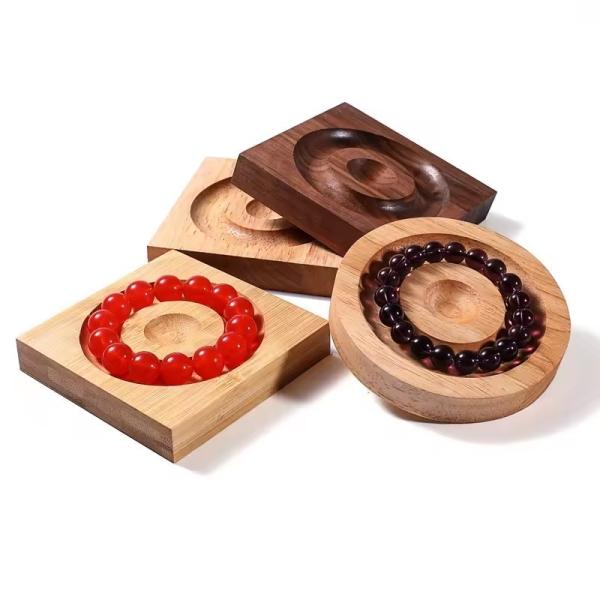 Display magnifique détenteur en bois de gros sur mesure pour les bijoux bracelet