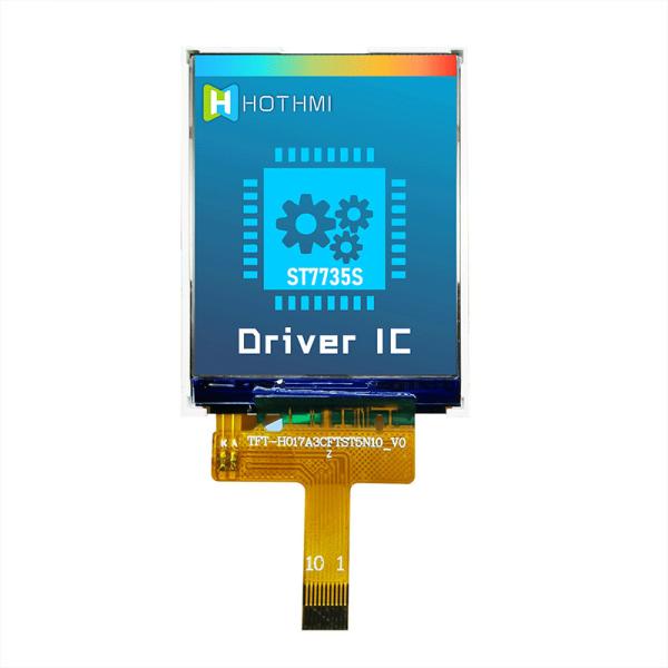 1,77 monitor de cor Resistive legível da exposição 128x160 Tft de TFT da luz solar da polegada