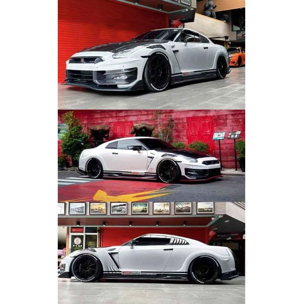 Gtr35 Body Kit Bumper Nissan Body Kit Hood Wheel Eyebrow Spoiler