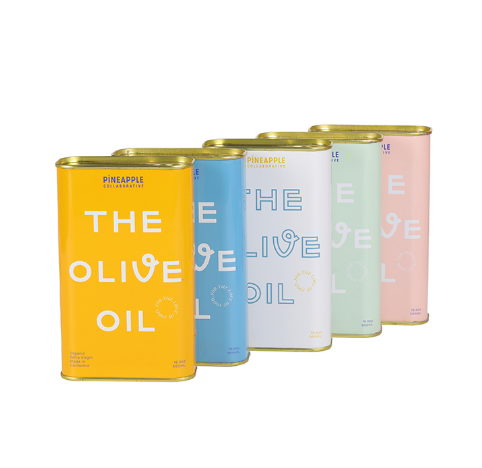 Персонализированные жестяные коробки оливкового масла качества еды CMYK BPA свободные