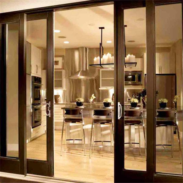 Functional System Aluminium Sliding Patio Doors , Aluminum Frame Sliding Glass Doors