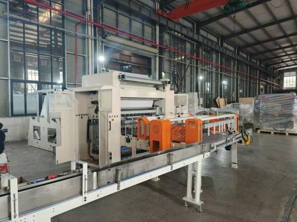 Fully Automatic Facial Tissue Paper Folding Machine With Half Fold Transfer Device