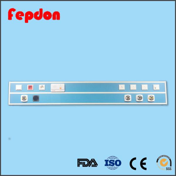 unidad médica de la cabeza de la cama del mercado del gas alemán de los 2000MM, el panel de la cabeza de la cama de hospital