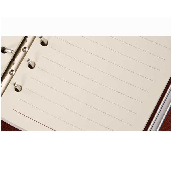 Кожаная беспроводная поручая тетрадь A5 с построенный в банке силы Recyclable