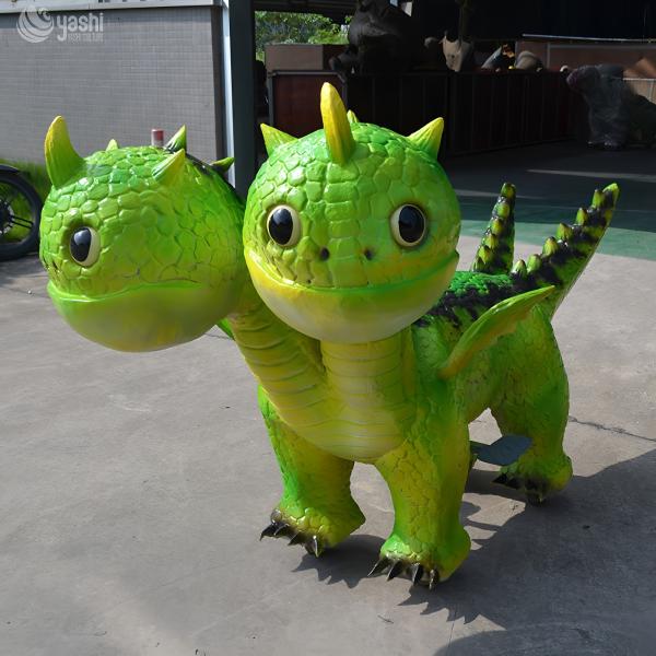 Amusement Park Rideable Dinosaur Toy Interactive For Parent Child