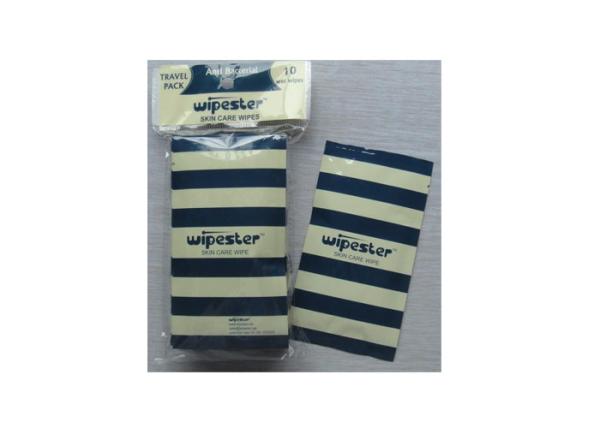 Individual Hand Non Alcohol Antibacterial Wipes Soft Cleaning Envioroment - Friendly