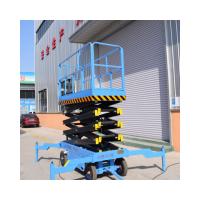 230 kg capacidade de carga 8 metros de altura trabalho aéreo plataforma hidráulica elétrica elevador mini-tesoura autopropulsada elevadores