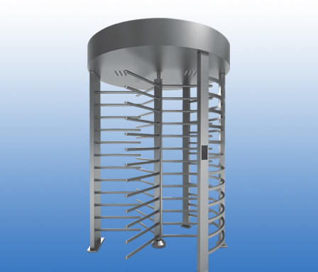 Rainproof Access Control Turnstile Gate , Semi Automatic Turnstyle Gates