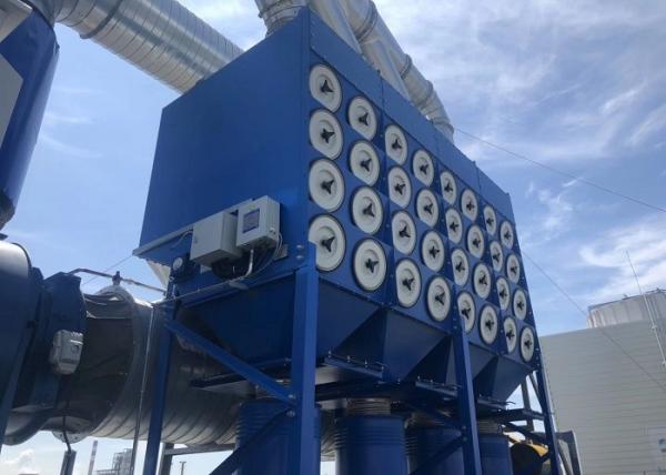 Explosion Proof Sawdust Removal System With Cartridge Dust Collector 3020X2150X3520