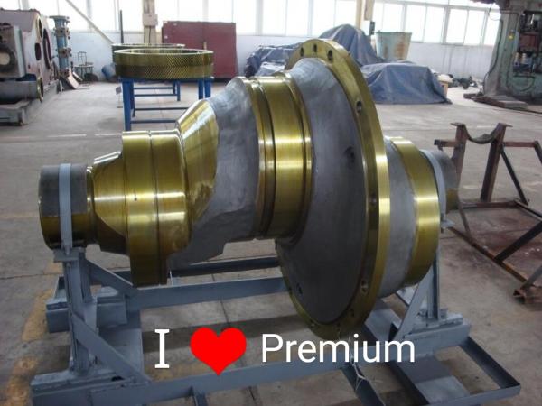 National 9P100  mud pump Power end spares, Crankshaft, Pinionshaft, bull gear, Crosshead, 12P-160 mud pump, 14P220 pump