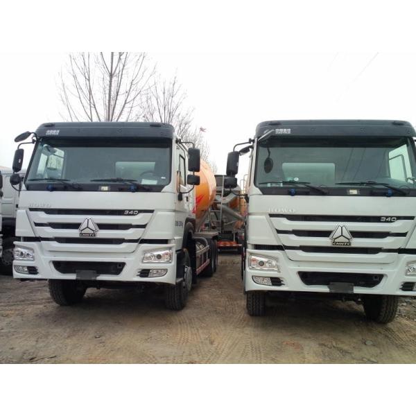 Drum Mixer Concrete Truck 16cbm , Concrete Transport Truck With Imported Pump