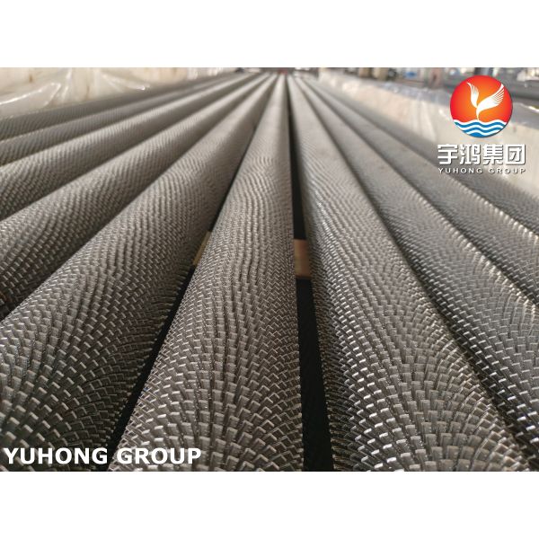 ASME SA192 Base Tube with Carbon Steel Fins Serrated Fin Tube for HRSG