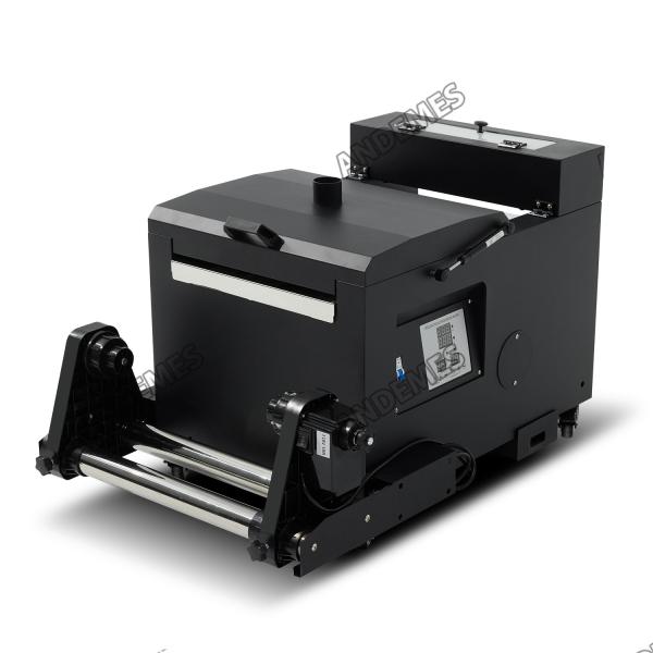 Impressora DTF de filme direto para filme com cabeças XP600 e dimensão de impressão compacta de 300 mm