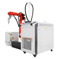 Máquina de soldadura a laser de precisão CNC industrial robô de seis eixos