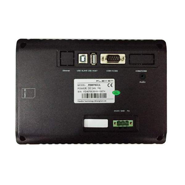 High Brightness Industrial Touch Screen Panel Mount 7 Inch 360cd/㎡