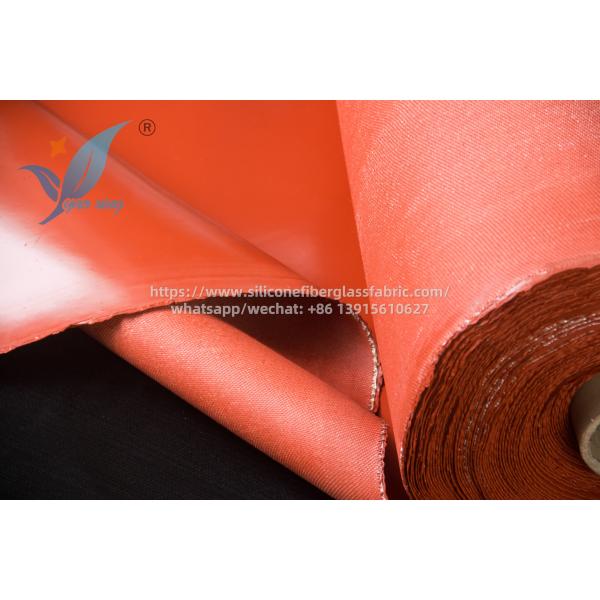 1.0m Tissu en fibre de verre de silicone tissé à haute résistance aux températures