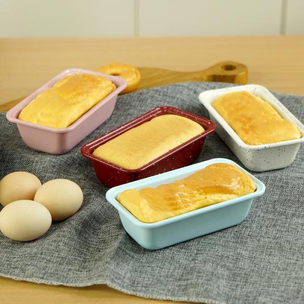 RED Kitchen Goodies 6 Inch Cake Mold Carbon Steel Bread And Toast Mold Baking Pan