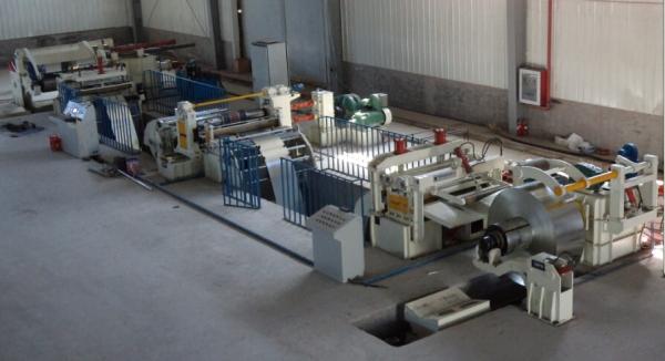 PLC Control Cold Roller Sheet Coil Steel Slitting Machine Line Large Thickness 1.5mm