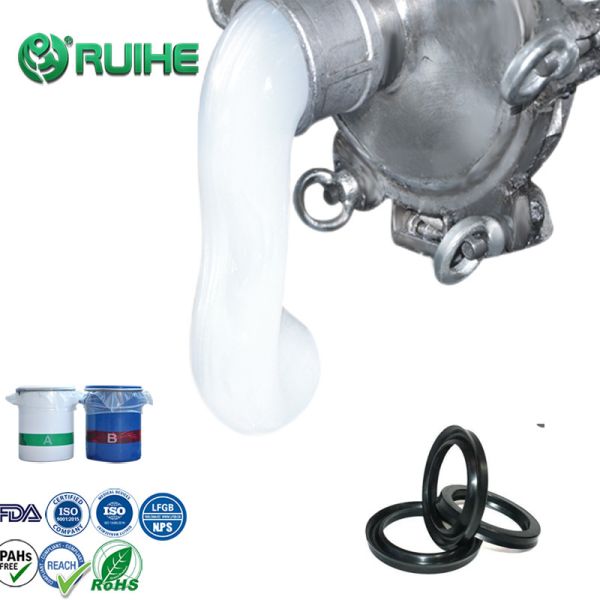 LSR Liquid Silicone Rubber Food Grade Low VOC No Post Cure for Food Sealing Gasket with Excellent Tear Resistance & Elasticity