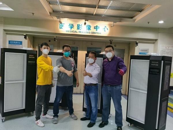 Ekeair Air Disinfection Machine 5000M3/H Filter Disinfection UV