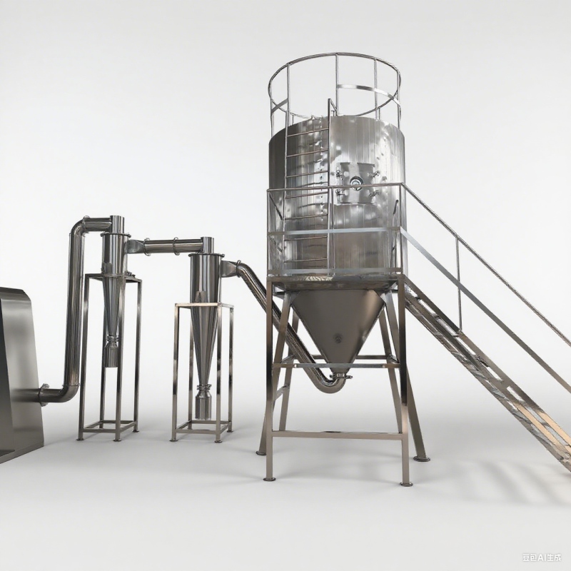 Gas Diesel Pressure Spray Dryer 10800rpm - 18000rpm Milk Powder Dryer