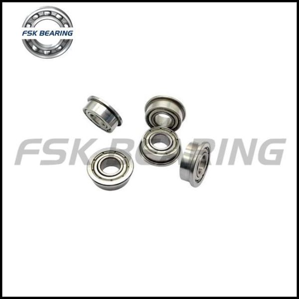 F626ZZ Z3 Flange Bearing, 6x19x6mm Miniature Deep Groove Ball Bearing With Flange