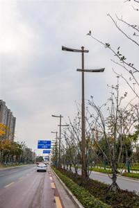 Pure White Metal Decorative Led Street Lights 90w 6000LM SMD3030 Dimmable 80000H