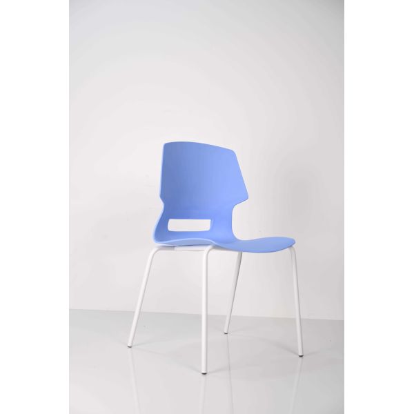 PP Stackable Mesh Chair Colorful 4 Leg Computer Chair 1.5mm Thickness