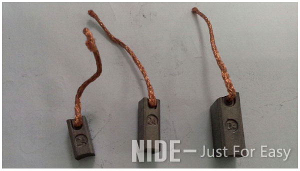 Car DC Motor Starter Carbon Brushes For Electric Motors
