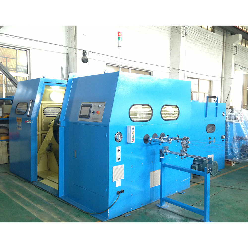 Fuchuan High-Speed Double Twist Wire Buncher Copper Wire Bunching Machine 1000 Equipment