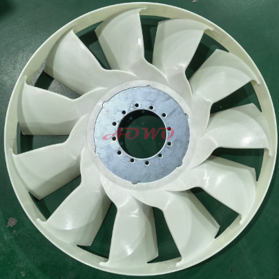 020005339,650mm Aluminium Truck Fan Blade OEM Standard for Heavy Duty Truck Cooling System