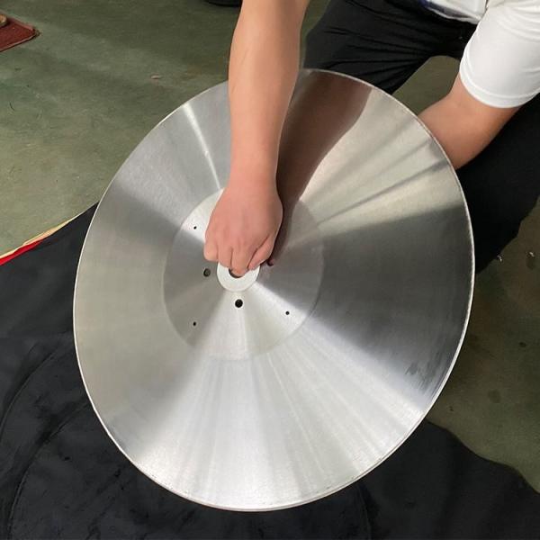 SKD-11 Lamelle de coupe circulaire rotative de 3,5 mm d'épaisseur pour machine à découper du papier plat