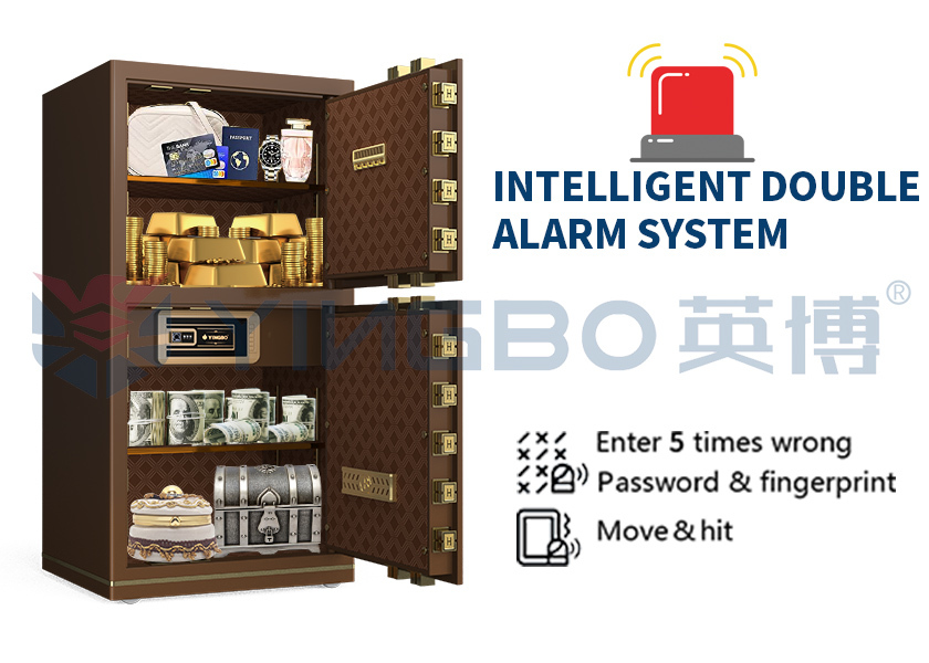 Furniture Concealed Design Home Safe Box Biometric Fingerprint Access Heavy Duty Steel Safe
