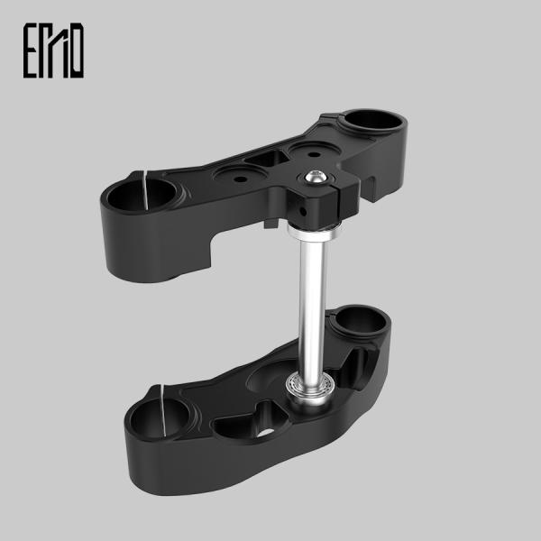 Triple pince avant pour moto en alliage d'aluminium