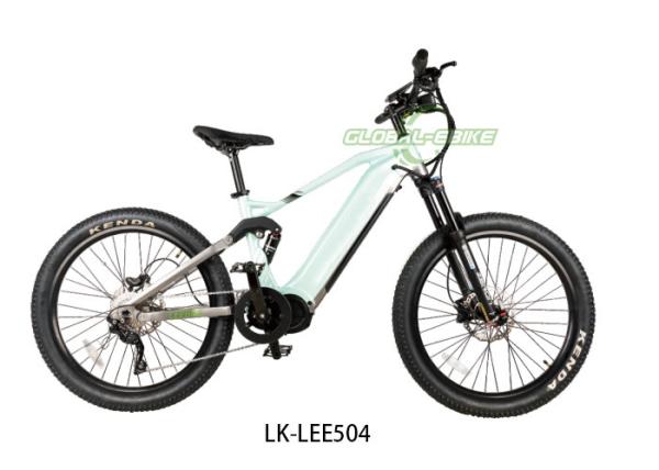 Electric Mountain Bike High Capacity Battery Shimano Rapid Fire 10-Speed Mid Drive 52V 1000W