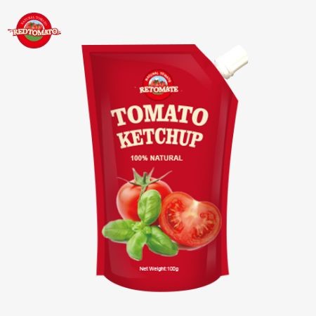 OEM China Factory Price Dipping Sauce Pouch Ketchup 100g Sweet And Sour Чистая натуральная приправа