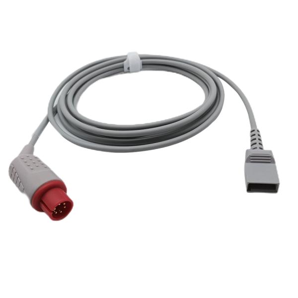 Кабель переходника кабеля 6pin IBP датчика кровяного давления Drager Draeger Юты