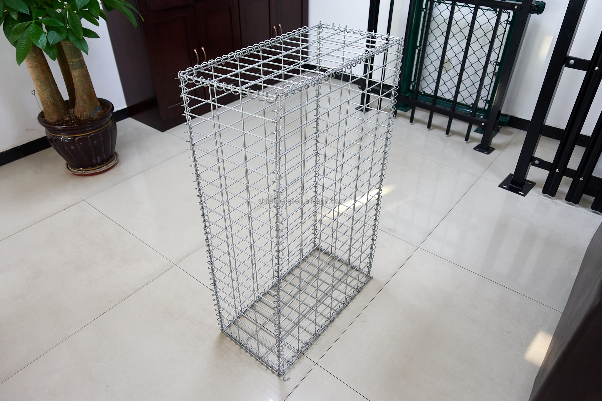Hot Dipped Galvanized Welded Gabion Box 3x1x1m for Flood Control Retaining Wall