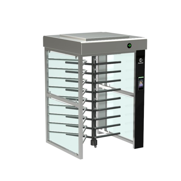 High Security Outdoor Full Height Turnstile With Anti Tailgating