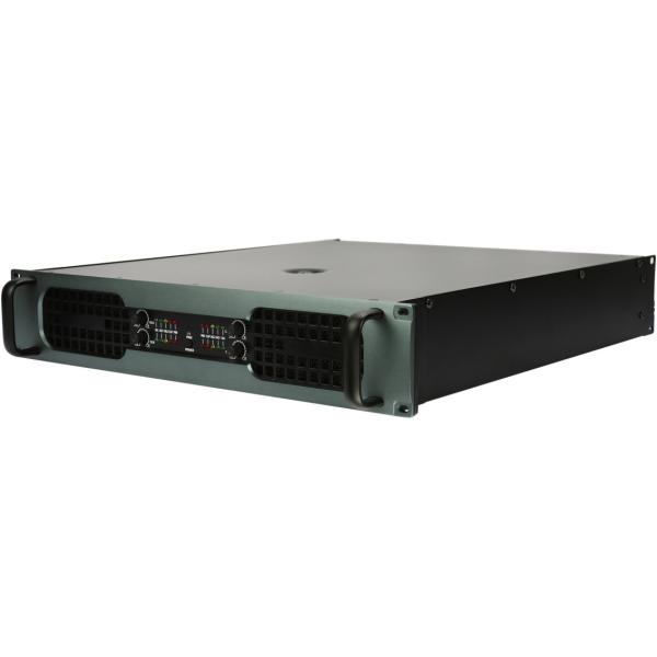 Amplificador de potencia flexible de 4 canales con modos estéreo / puente / paralelo